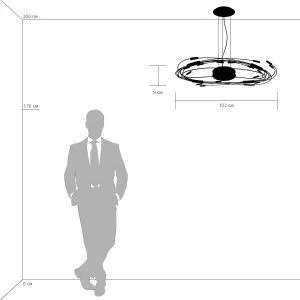 Люстра подвесная Ovale Lightstar 784346