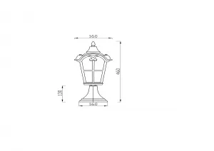 Ландшафтный светильник Maytoni Outdoor O413FL-01BZ