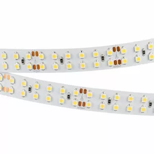 Светодиодная лента RT 2-5000 24V Warm2400 2x2 (3528, 1200 LED, LUX) (Arlight, 19.2 Вт/м, IP20) (018103)