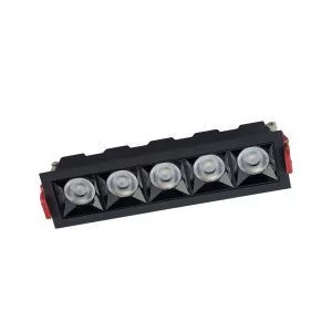 Встраиваемый светильник Nowodvorski Midi Led Black 10065