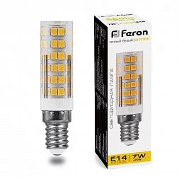 Лампа светодиодная Feron LB-433 E14 7W 175-265V 2700K