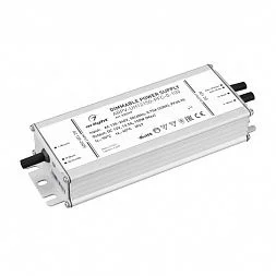 Блок питания ARPV-UH12150-PFC-0-10V (12V, 12.5A, 150W) (Arlight, IP67 Металл, 7 лет)