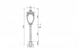 Ландшафтный светильник Maytoni Outdoor O414FL-01GB1