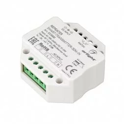 Контроллер-усилитель SMART-TRANSMITTER-30M-IN (230V, 2.4G) (Arlight, IP20 Пластик, 5 лет)