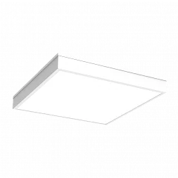 Светодиодный светильник "ВАРТОН" IP54 C070/U медицинский встраиваемый/накладной 595*595*100 мм с опаловым рассеивателем 36 ВТ 4000К с равномерной засветкой
