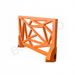 Зонирование Icelandic Fence Orange